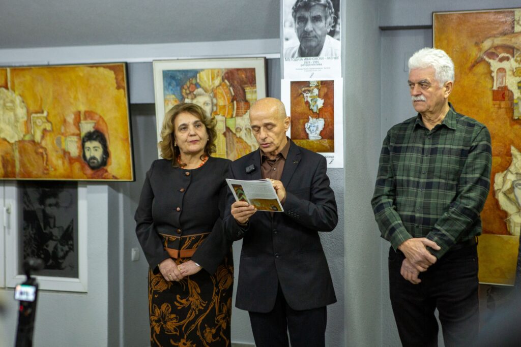 РЕТРОСПЕКТИВНА ИЗЛОЖБА НА МЕТОДИЈА ИВАНОВСКИ – МЕНДЕ /1929-1995/ ВО РОДНАТА БИТОЛА